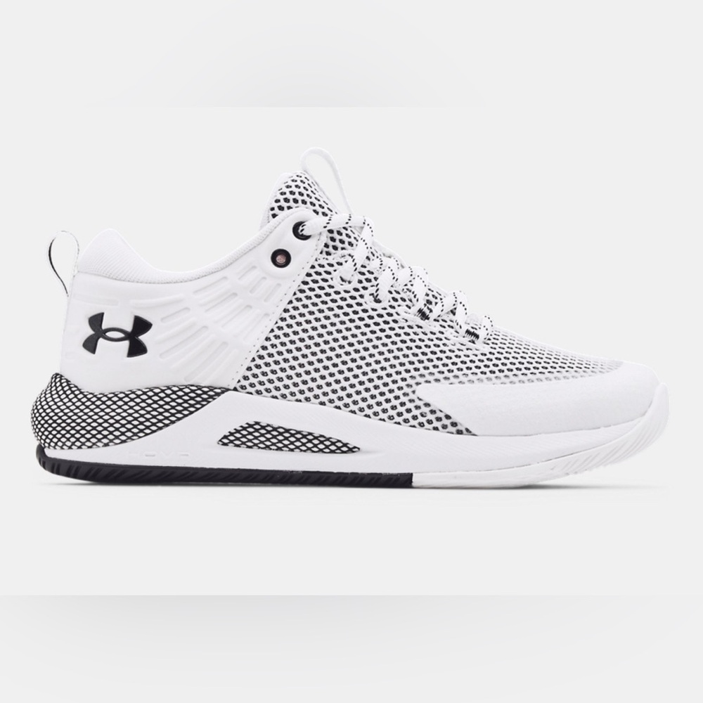 Under Armour Women’s‎ HOVR Block City white and black Running Shoes